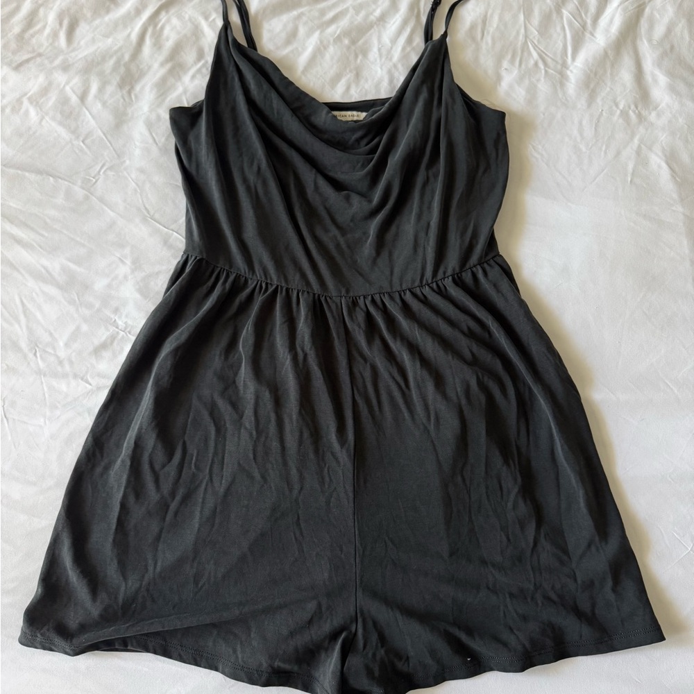 American Eagle Outfitters Black Romper